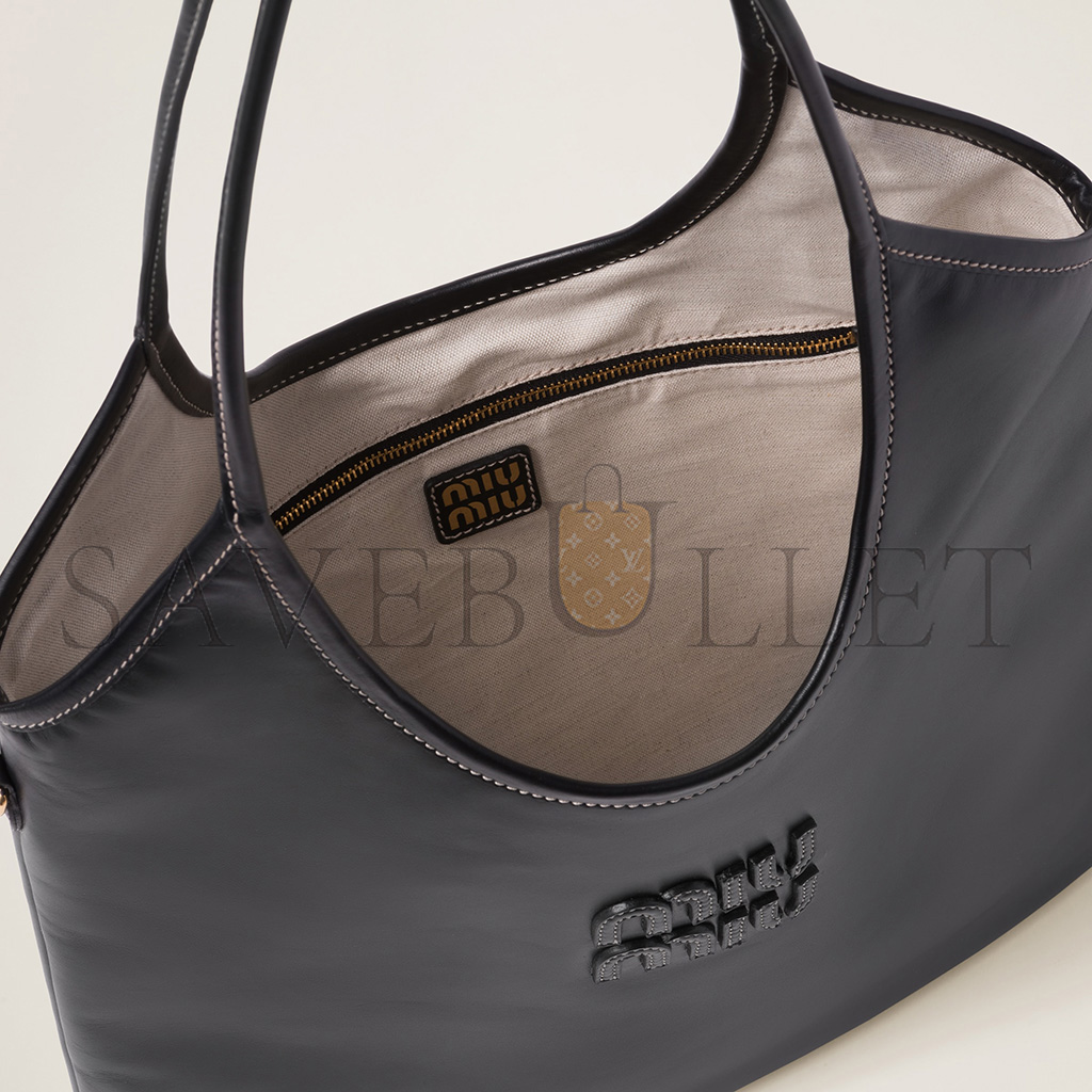 MIU MIU IVY LEATHER BAG 5BG231 (40*35cm)